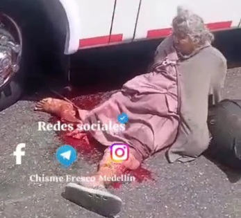 A bus driver did not see an elderly woman and ran over her 