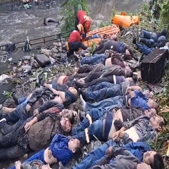 At Least 50 Die In Guatemala After Bus Plunges Off Bridge