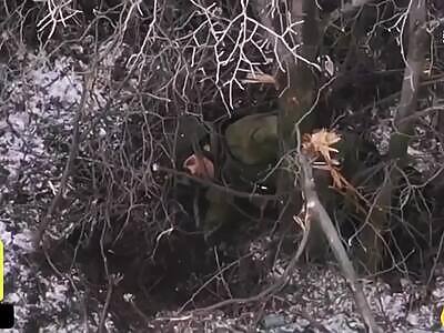 FPV drones obliterate Russians attempting assault on captured M113 