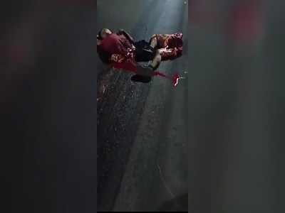 Dude Got Split In Two