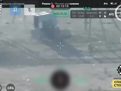 Killing Russians one by one with drones.