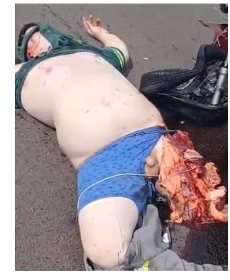 Horrible accident in passo fundo brazil