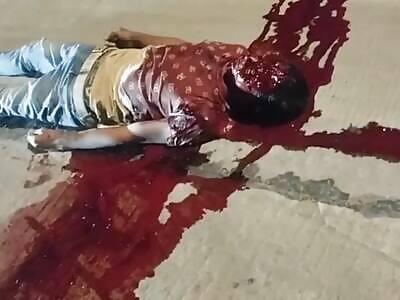 Vietnamese motorcyclist dies in horrific accident