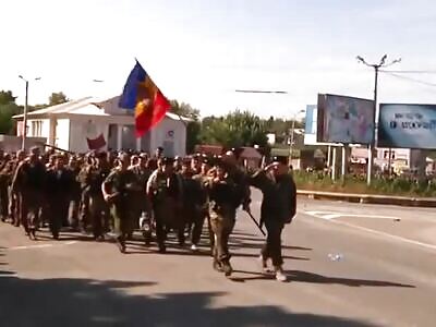 The war in Donbas 2014.