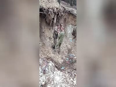 Ukrainians torture comrade to get him to sign some kind of report