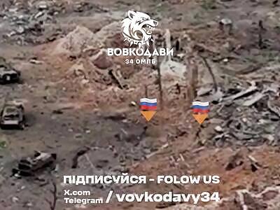 Grinding down Russian infantry in Vovchansk.