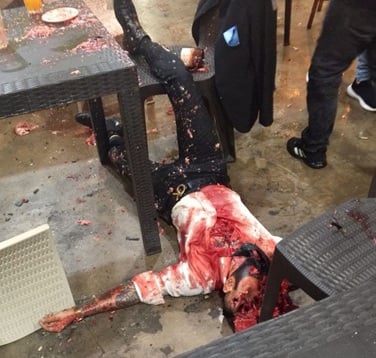 Brutal Double Homicide at a Restaurant In Ecuador (Full)