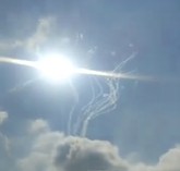 Iranian missle hit Israeli base 