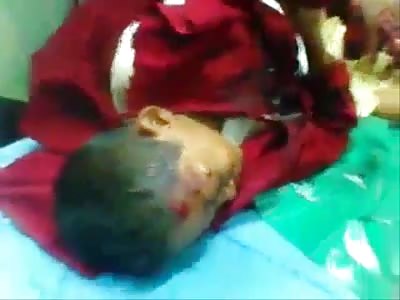 place on ground light run away