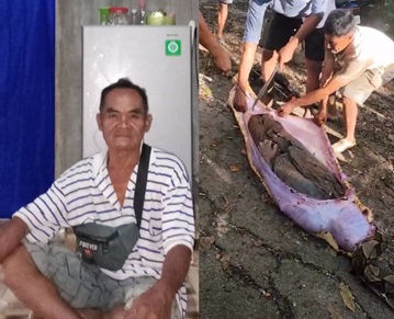 8 Meter Python Swallows Old Man In Indonesia