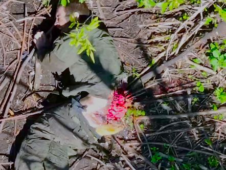 Demonic Scene: Blast Tears Off Russian's Entire Glutes