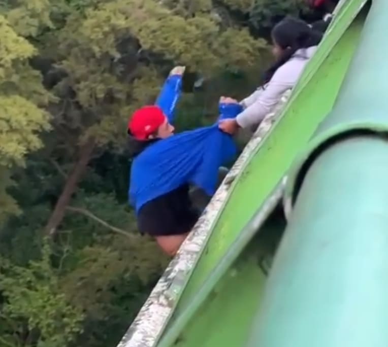 Being Saved Wasn't On The Agenda