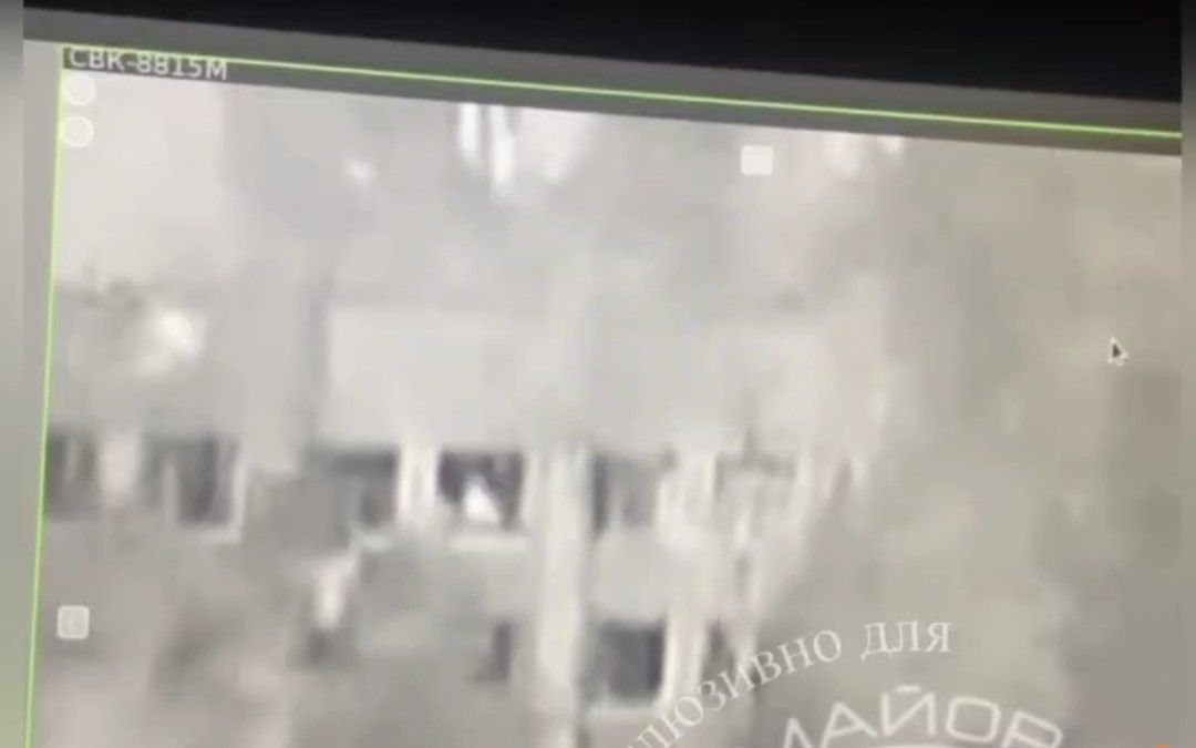 Unfortunate Ukrainian drone operator ingests an anti-tank missile. 