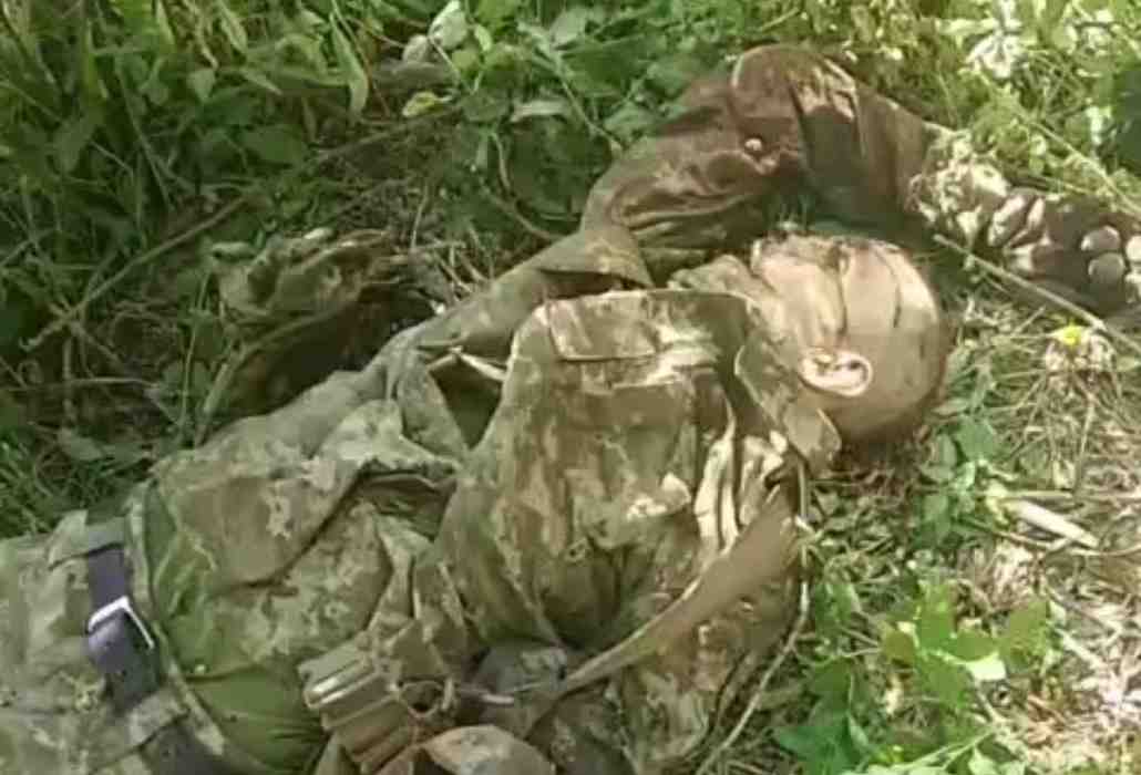 Ukrainian scouts recently killed. 