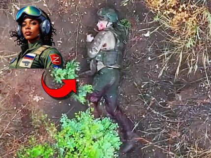 Russia Panic Recruits Women — Watch One Die in Pain