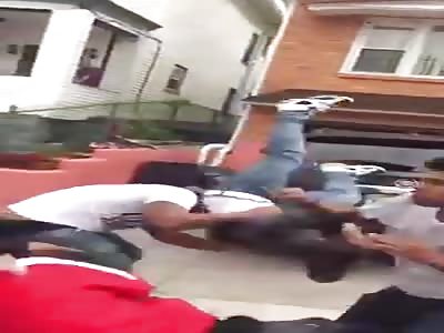 DAMN! THAT GUY GOT SLAMMED!