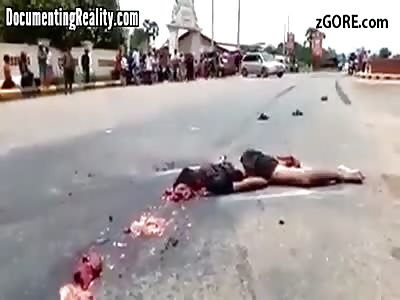 Cambodian Road Carnage 