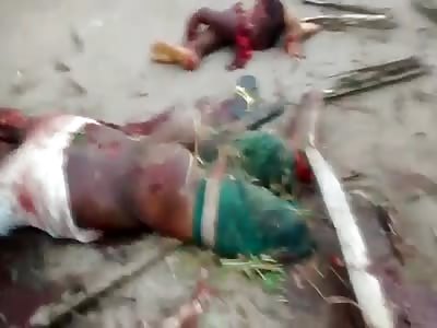 best quality and short version of the rapist being dismambred video