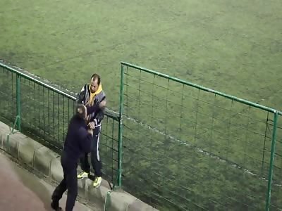Dads Brutal Fight At Childrens Football Match