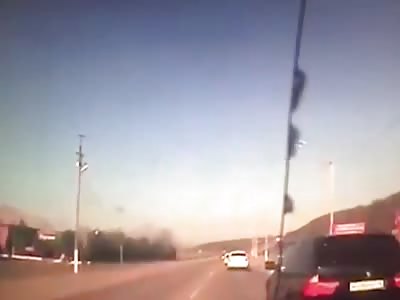 Driver Survives After Horror High-Speed Crash 