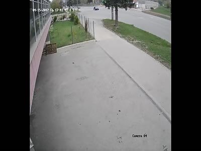 Horrific High-Speed Car Smash Caught On CCTV