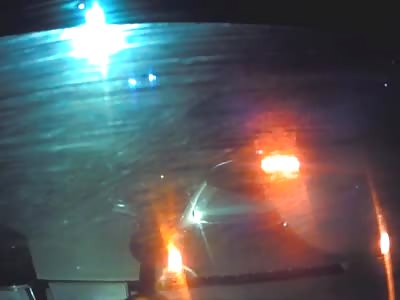 Man reverses into his girlfriend before attacking her