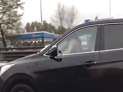 Man Caught on camera having sex with a passenger while he was driving