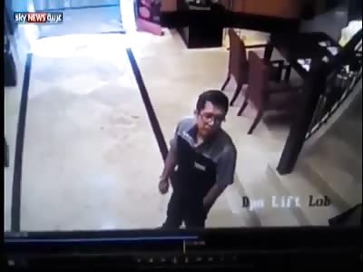 Samsung phone explodes in a man's shirt pocket 