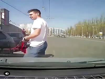 Imagine if she driving 