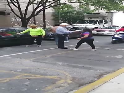 road rage of the crazy latina bitch(part 2)