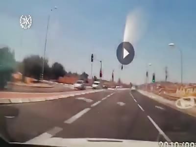 Palestinian hit two israelis with his car 