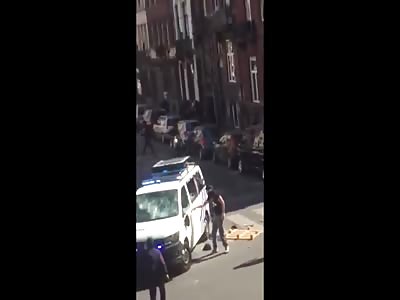 Meanwhile in Belgium after young man killed by police 