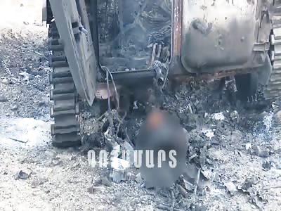 Footage shows the amount of losses in the ranks of the Azerbaijani army. Pt2