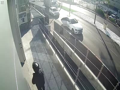 The murder of the contractor Nissim Assiag from building cameras 