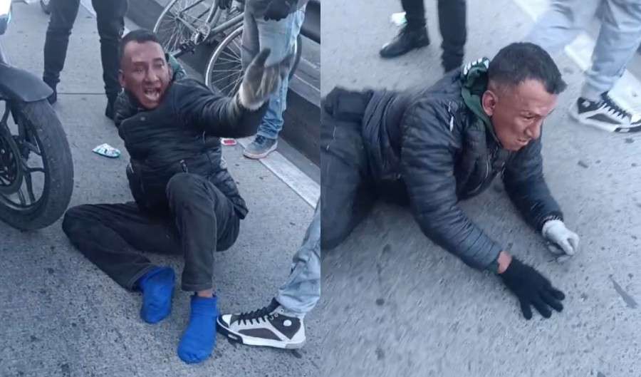 Thief Gets Punched And Kicked After Trying To Rob A Kid On The Bus