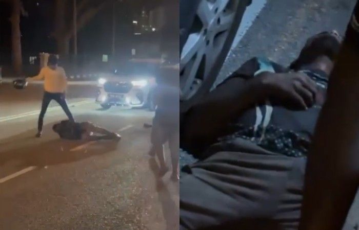 Motorcyclists Attack Drunk Driver After Fender Bender