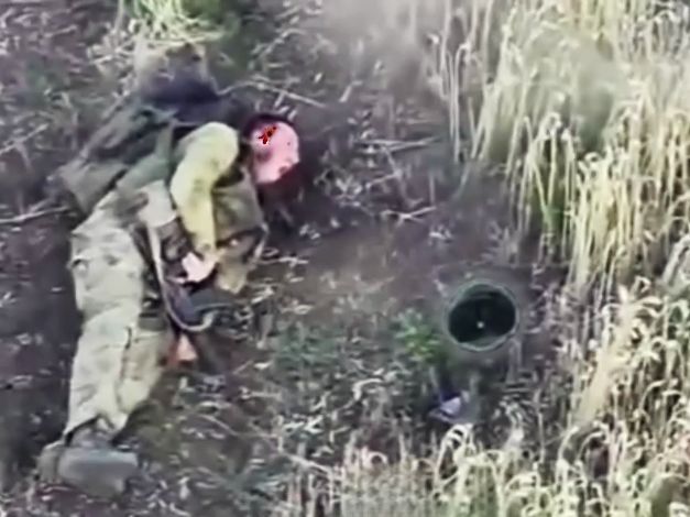 Russian Wearing Shabby Cold War Soviet Helmet Suicides