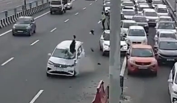 Traffic Policeman's Shift Ends Unexpectedly Early