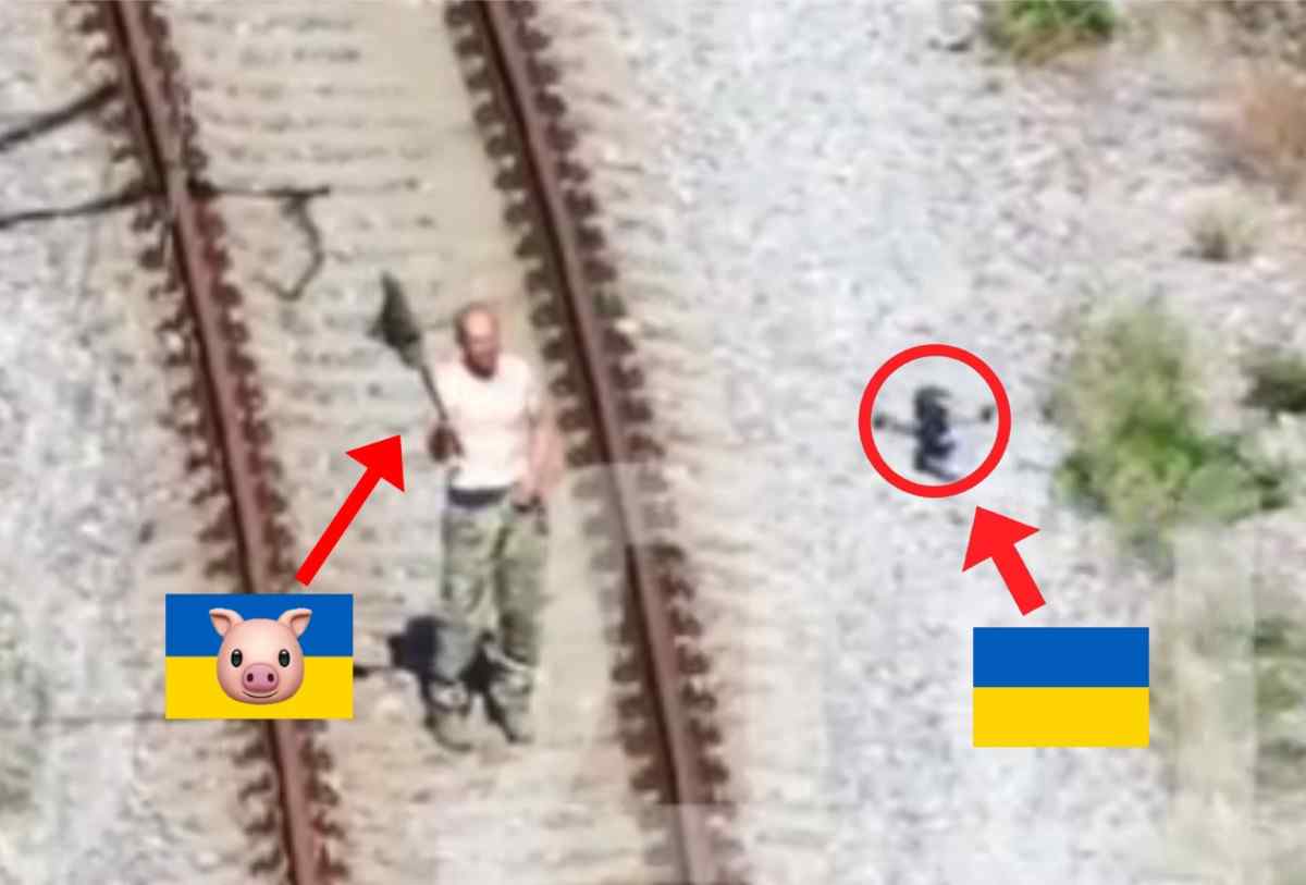 War Crime: Ukrainians Kill Their Surrendering Comrade. 