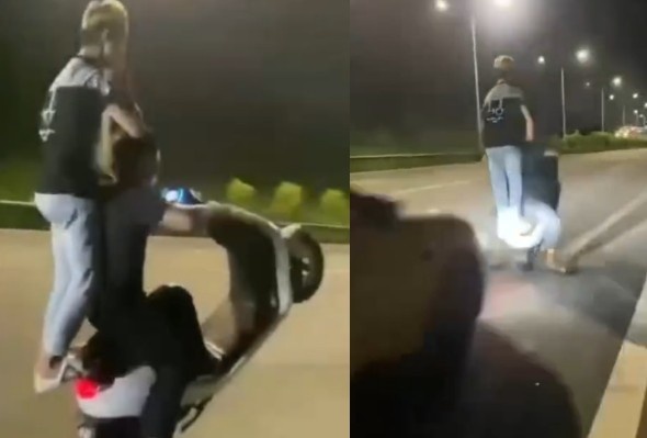 Definitely Their Best Wheelie