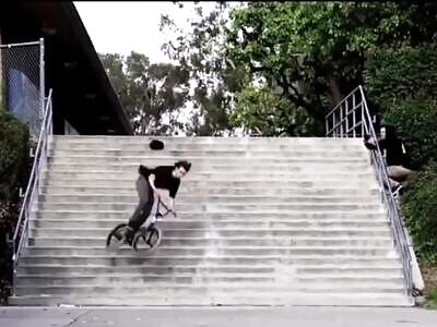 A person parading his death