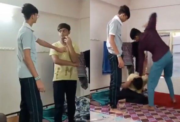 Senior Student Bullied Inside Private Hostel In India