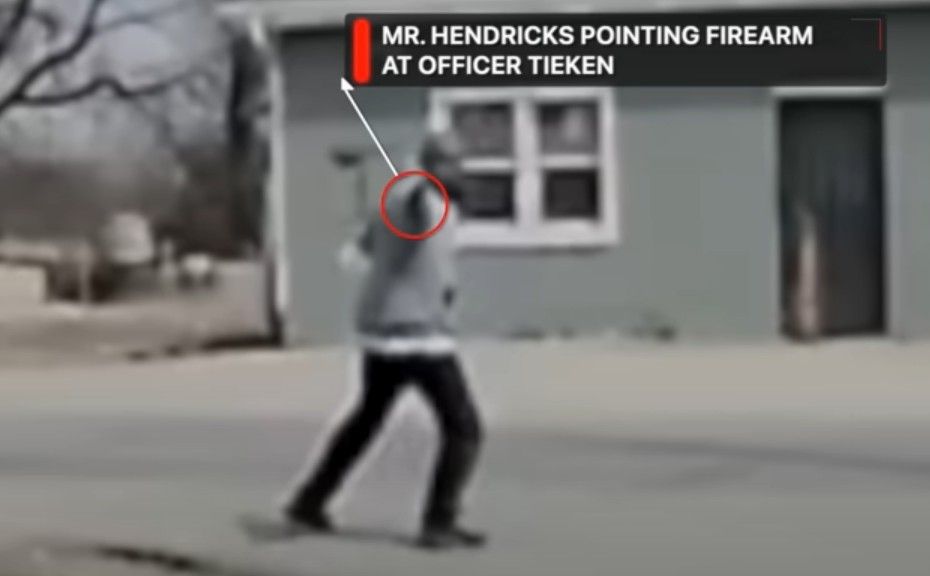 IMPD officer shoots man who killed 2 over $40 dispute