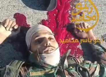 Syrian soldier killed by rival militia members 