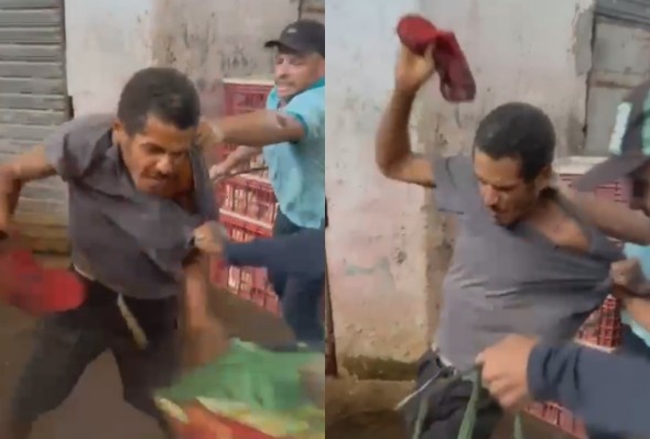 Caught Stealing From Vegetable Vendors