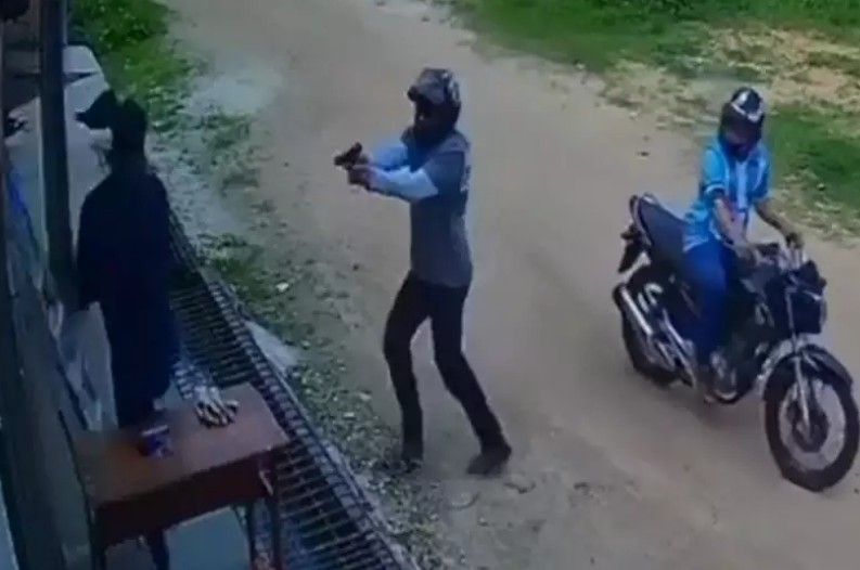 Man Shot. Killed At Close Range While Painting His House