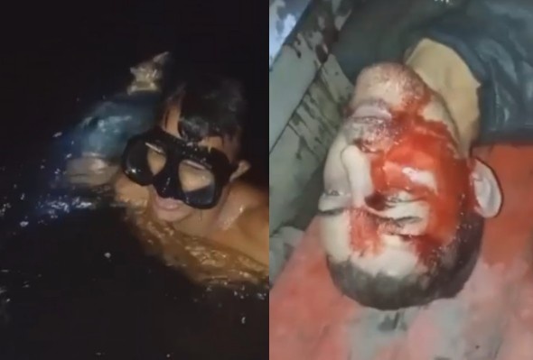 Diver Finds Homicide Victim Trown In The River