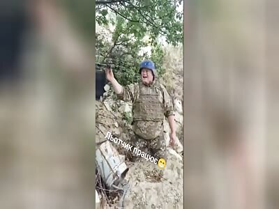 imbecile ukrainian citizen recruits under zelensky's comedy of errors