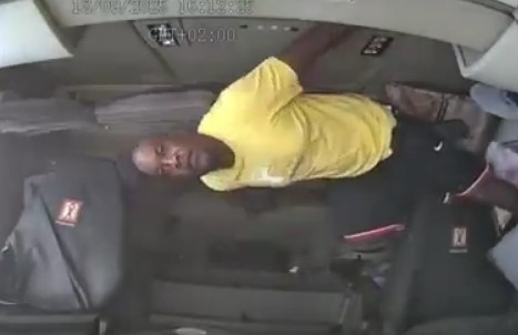   Zimbabwean trucker falls asleep behind the wheel, crashes