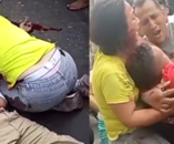 Woman Desperately Tries To Save Her Killed Husband
